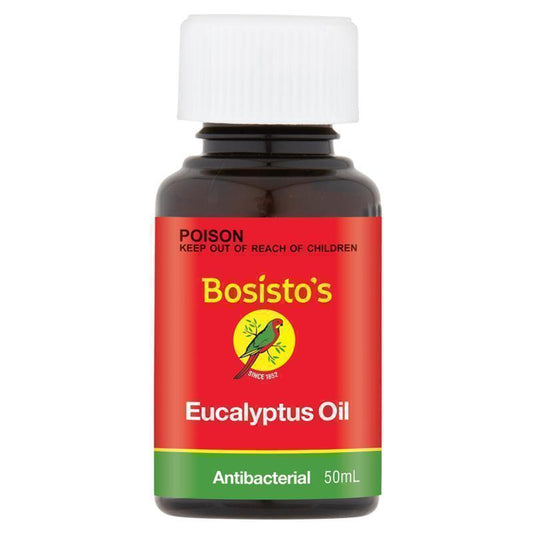Bosisto's Eucalyptus Oil 50ml - Versatile Natural Antiseptic