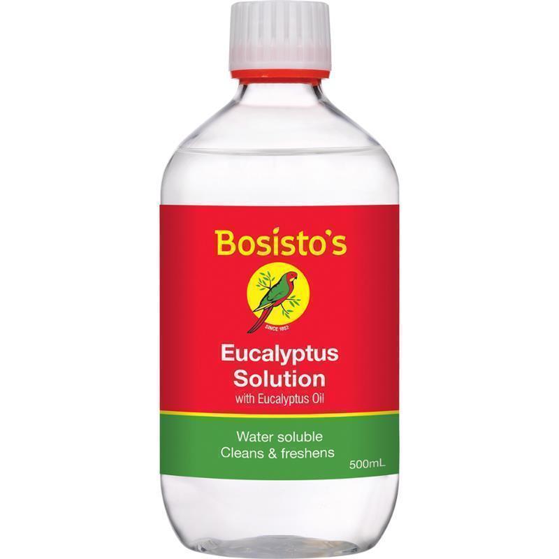 Bosisto's Eucalyptus Solution 500ml - Natural Cleaning Power