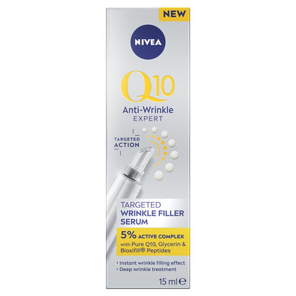 NIVEA Q10 Anti-Wrinkle Expert Targeted Wrinkle Filler Serum 15ml