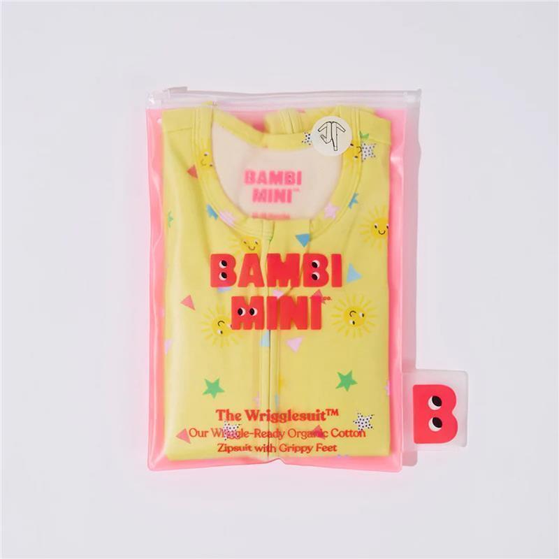 Bambi Mini Co. Wrigglesuit 0-3 Months Elfin Yellow