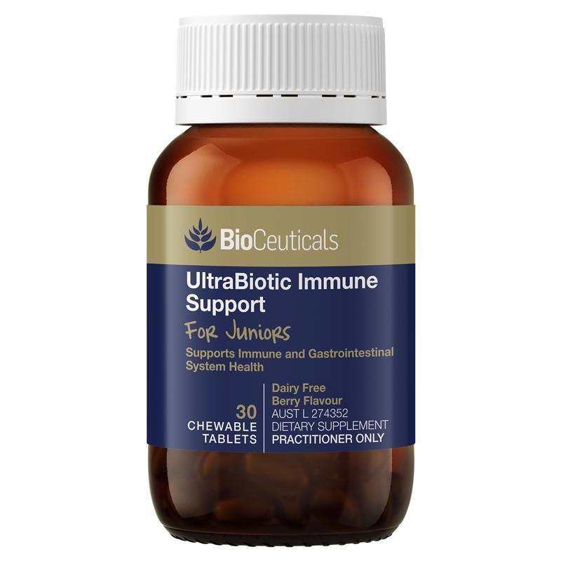 BioCeuticals UltraBiotic Immune Support For Juniors 30 Chewable Tablets
