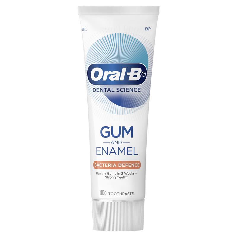 Oral-B Toothpaste Gum Care & Bacteria Defence 110g Each