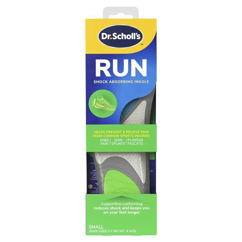 Dr. Scholl's Run Shock Absorbing Insoles - Small | Comfort for Every Step