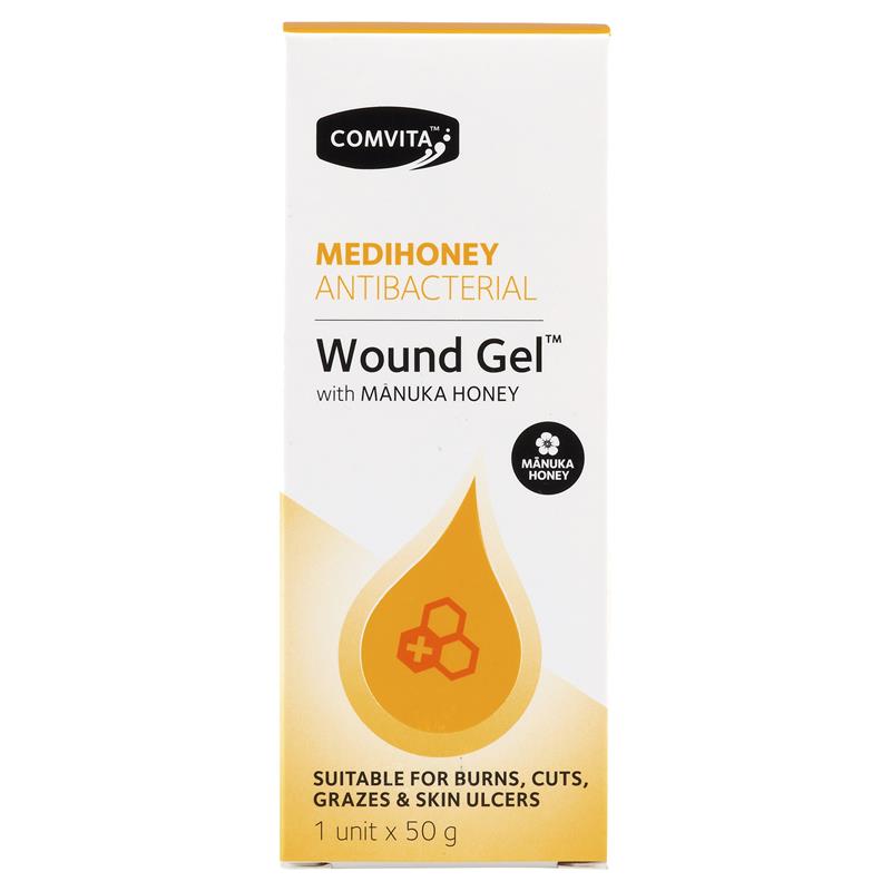Medihoney Antibacterial Wound Gel - 50g for Effective Healing