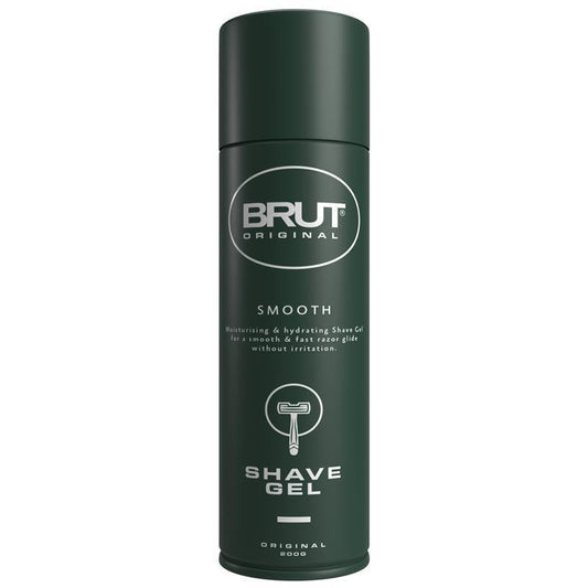 Brut Original Shave Gel 200g – Hydrating, Smooth & Irritation-Free
