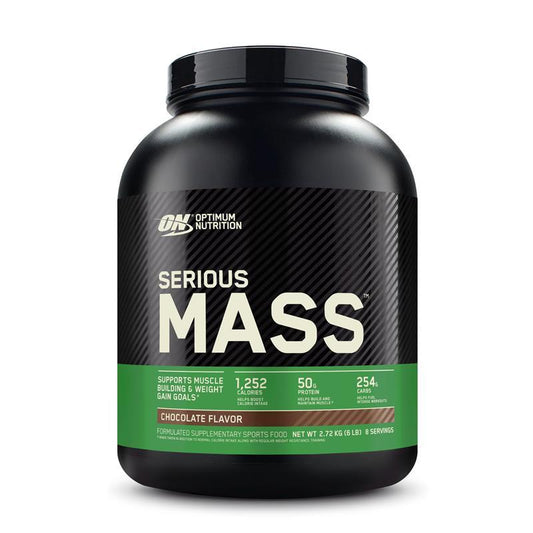 Optimum Nutrition Serious Mass Chocolate 2.72kg - Ultimate Muscle Gain