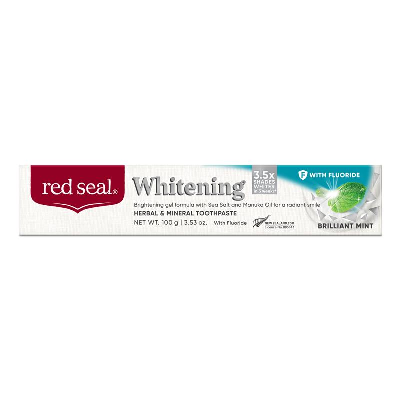 Red Seal Toothpaste Whitening Fluoride 100g