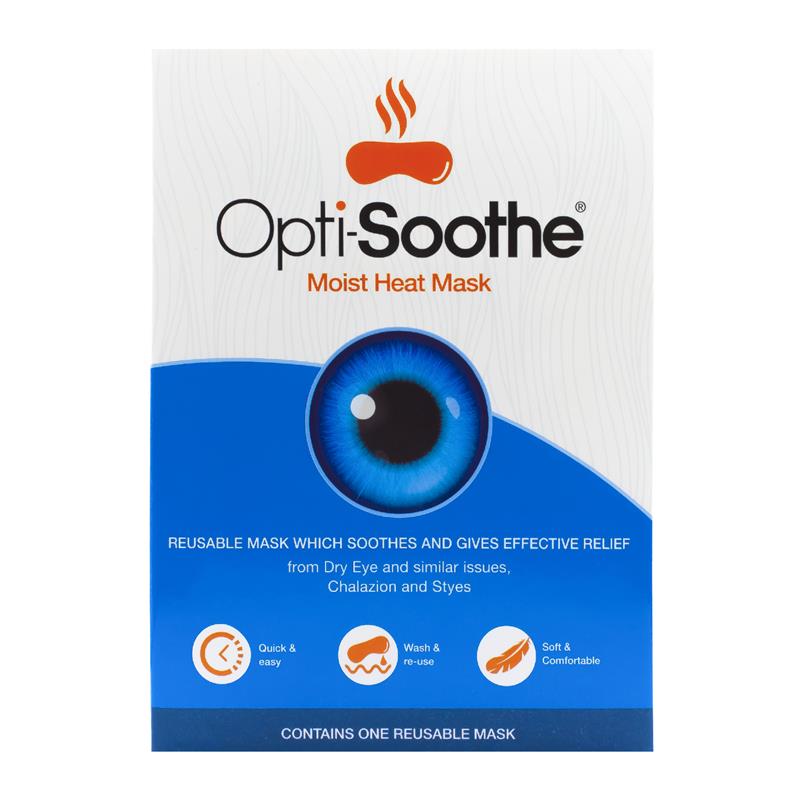 Opti-Soothe Moist Heat Mask - Reusable Relief for Dry Eye
