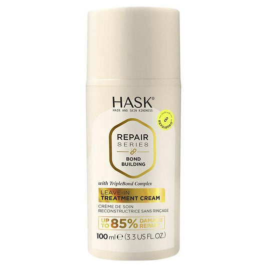 HASK RepairPro Bond Building Leave-In Treatment Cream 100ml - Ultimate Hair Repair