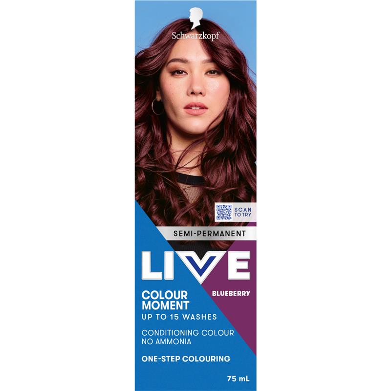 Schwarzkopf LIVE Colour Blueberry Semi Permanent 75ml