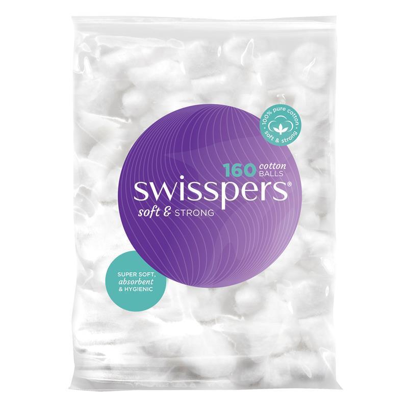 Swisspers Cotton Balls - 160 Count
