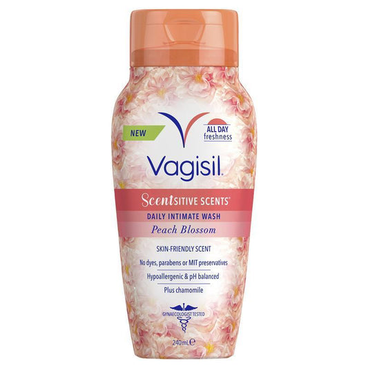 Vagisil Peach Blossom Intimate Wash for Sensitive Skin 240ml
