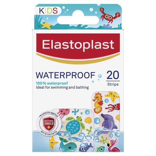 Elastoplast Kids Waterproof Strips - 20 Pack