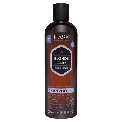 Hask Blonde Care Purple Shampoo 355ml