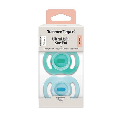 Tommee Tippee Ultralight Soother Day 0-6 Months 2 Pack