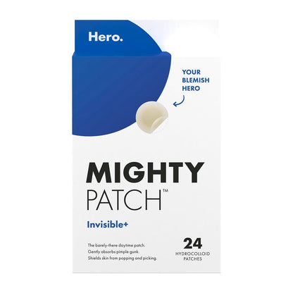 Hero Mighty Patch Invisible + 24 Pack - Discreet Daytime Pimple Patches