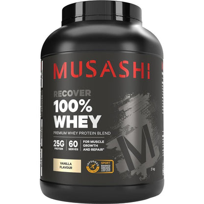 Musashi 100% Whey Protein Vanilla 2kg