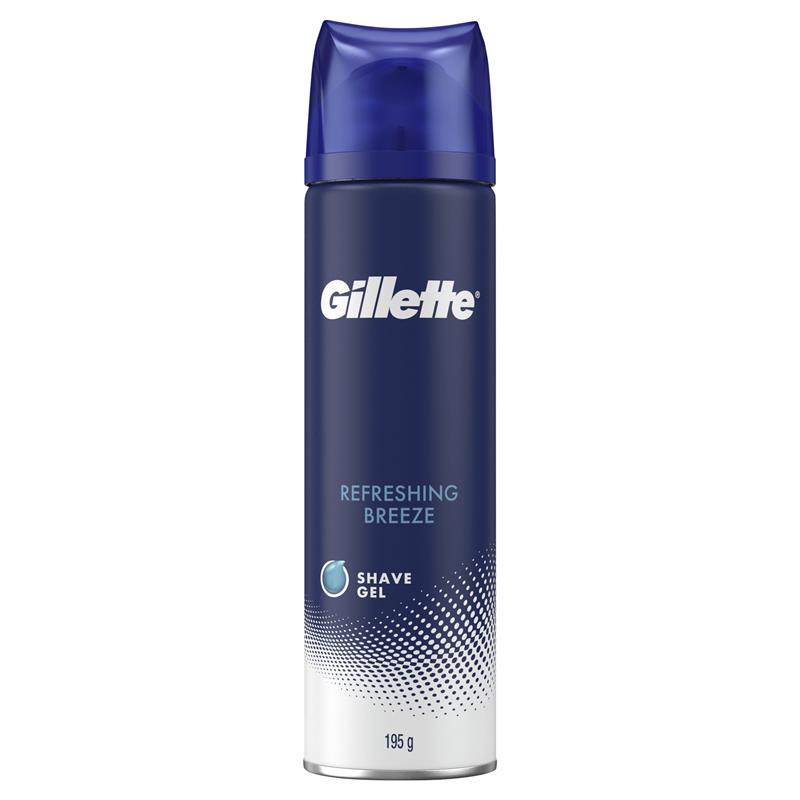 Gillette Shave Gel Refreshing Breeze - 195g