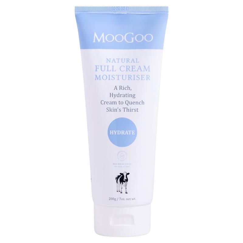 MooGoo Natural Full Cream Moisturiser 200g
