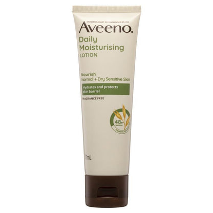 Aveeno Daily Moisturising Fragrance Free Body Lotion 71mL - Hydrate & Nourish Sensitive Skin