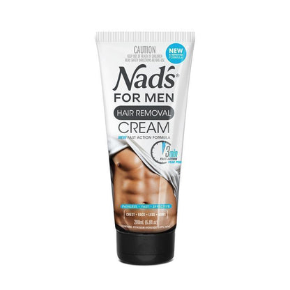 Nad's For Men Hair Removal Cream 200ml - Quick & Painless Solution