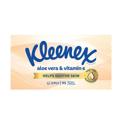 Kleenex Facial Tissues with Aloe Vera 95 Pack