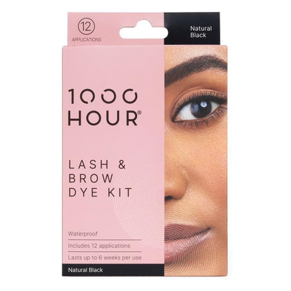 1000 Hour Eyelash & Brow Dye Kit Black
