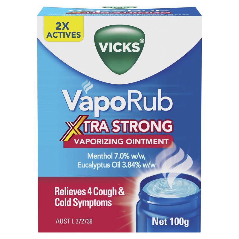Vicks Vaporub Xtra Strong 100g