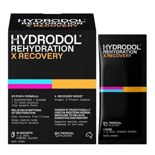 Hydrodol Rehydration X Recovery Powder - 10 Pack