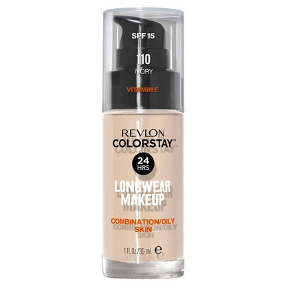 Revlon Colorstay Makeup Foundation For Combination/Oily Skin Ivory