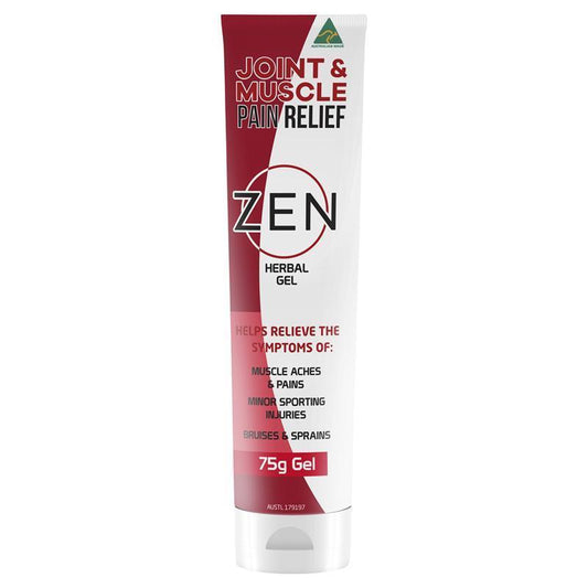 Zen Herbal Gel 75g - Natural Pain Relief & Inflammation Reduction