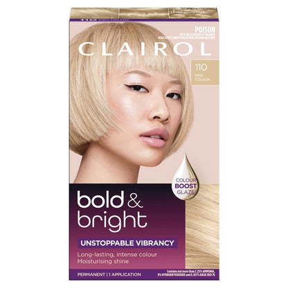Clairol Bold & Bright Permanent Hair Colour 110 Pina Colada