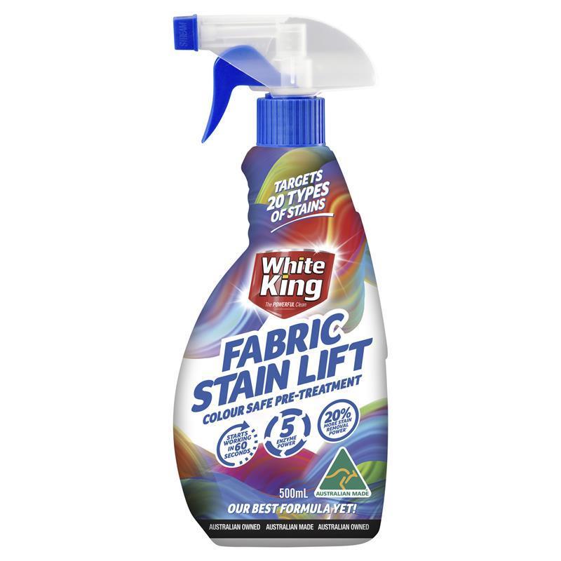 White King Stain Lift Spray 500ml - Triple Enzyme Action