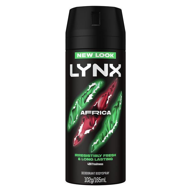 Lynx Deodorant Africa 165ml
