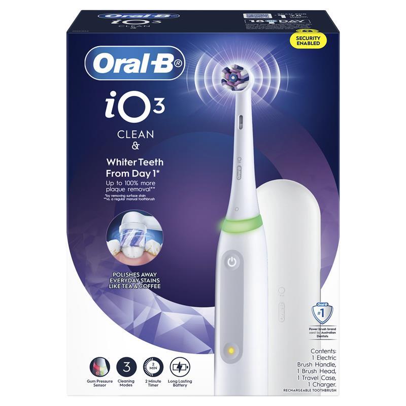 Oral B Power Toothbrush iO 3 Series Clean & Whiten