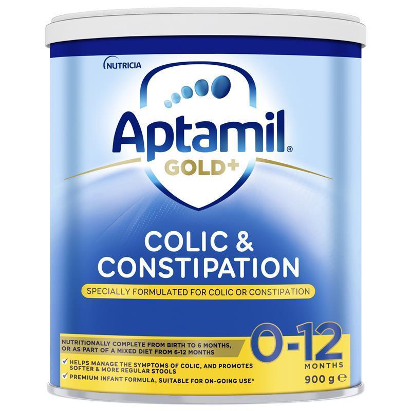 Aptamil Gold+ Colic & Constipation Baby Infant Formula 900g