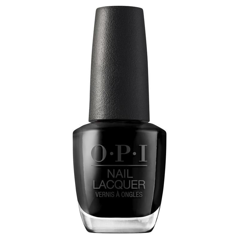 OPI Nail Lacquer Black Onyx Nail Polish 15ml