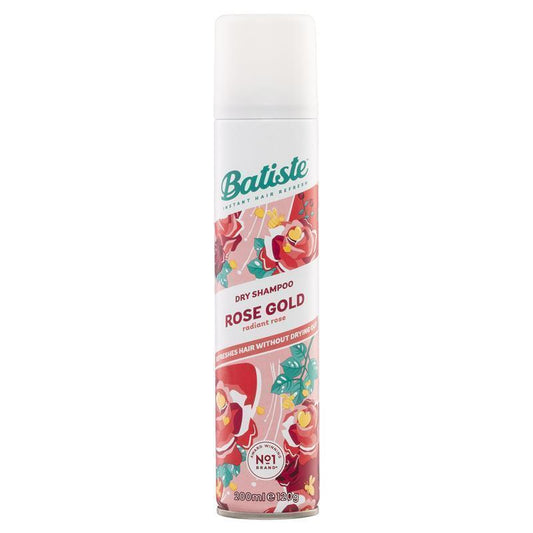 Batiste Rose Gold Dry Shampoo 200ml - Refresh Your Hair Anytime