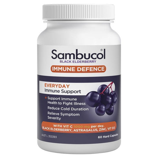 Sambucol Immune Defence Everyday Capsules - 60 Capsules