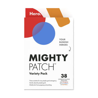 Hero Mighty Patch Variety 38pk - All-in-One Pimple Patch Solution