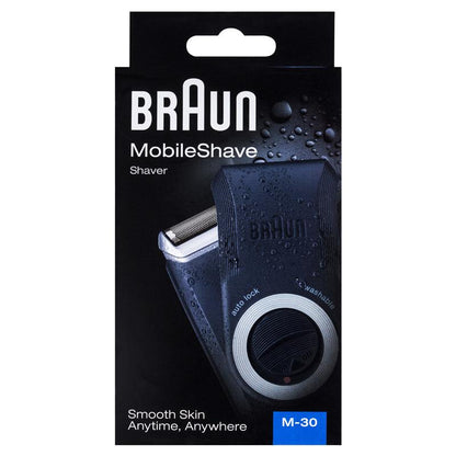Braun M-30 Mobile Shaver | Compact Travel Electric Razor
