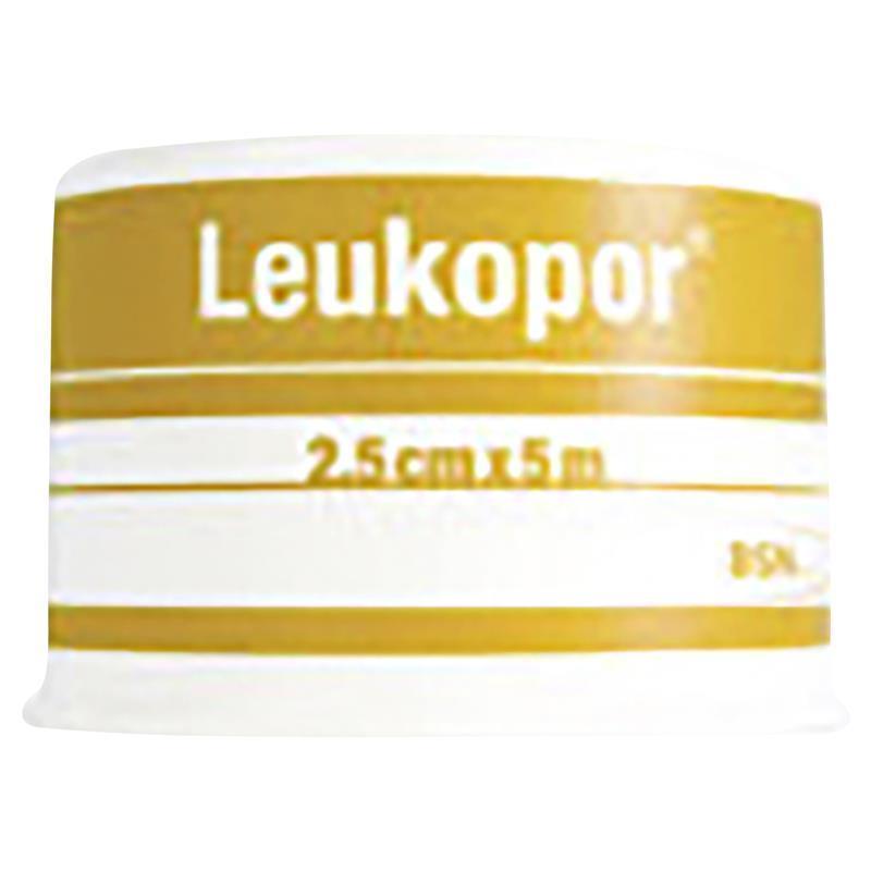 Leukopor Medical Tape 2.5 x 5cm - Gentle Adhesive for Sensitive Skin