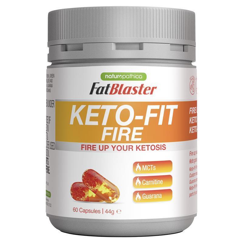 Naturopathica Fatblaster Keto Fit Fire - 60 Capsules