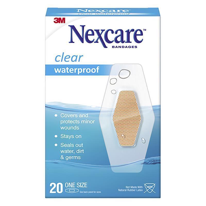 Nexcare Medium Waterproof Strips 20 Pack