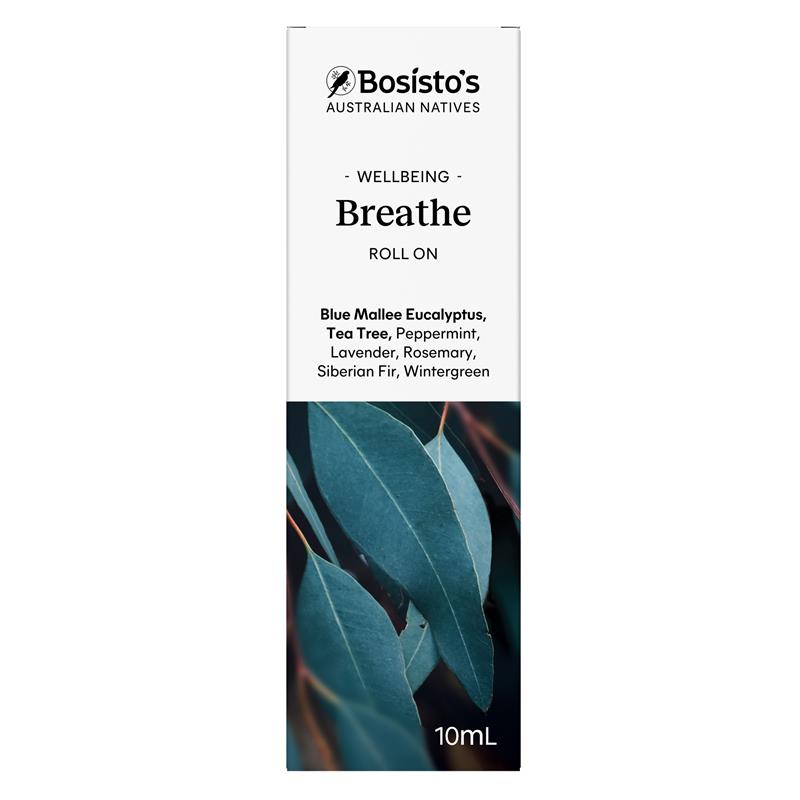 Bosisto's Native Breathe Essential Oil Roll-On 10ml