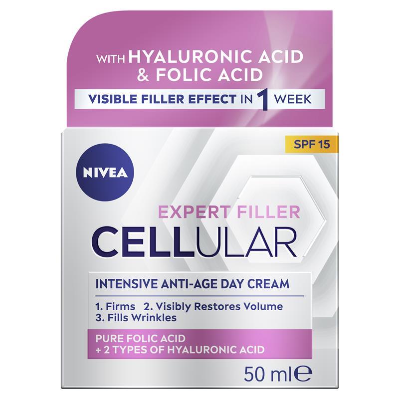 NIVEA Cellular Expert Filler Intensive Anti-Age Day Cream SPF 15 50ml