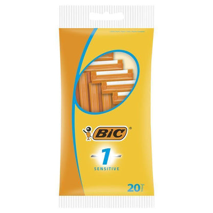 Bic 1 Disposable Razors Sensitive 20 Pack