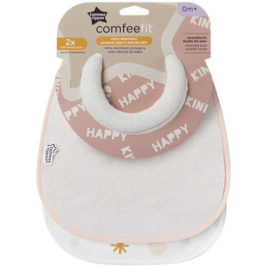 Tommee Tippee Milk Feeding Bib - 2 Pack