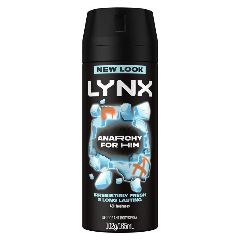 Lynx Deodorant Anarchy For Him 165ml