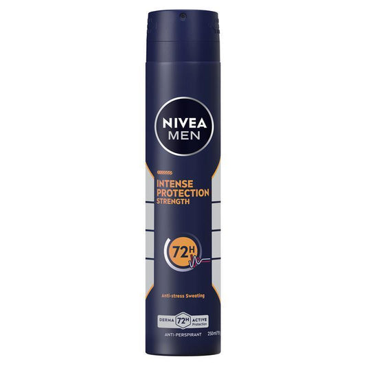 NIVEA MEN Deodorant Aerosol Intense Protection Strength - 250ml